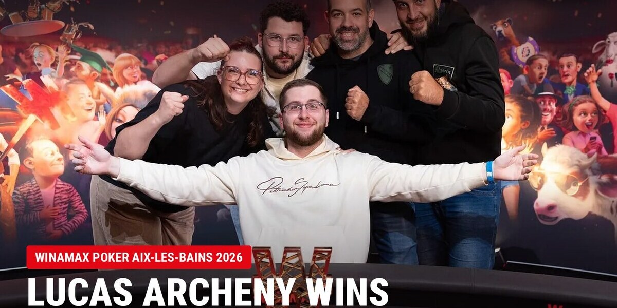Лукас Аршені вперше переміг у крупному покерному турнірі «Winamax Poker Open»